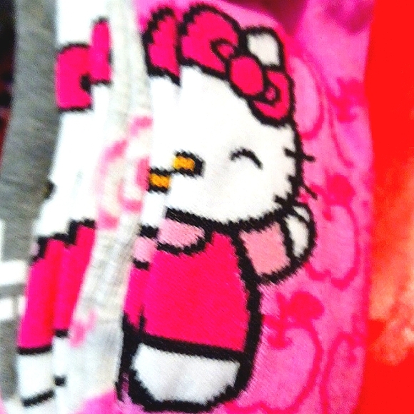 10 Pair Hello Kitty Socks For Little Baby Girls - Picture 3 of 3